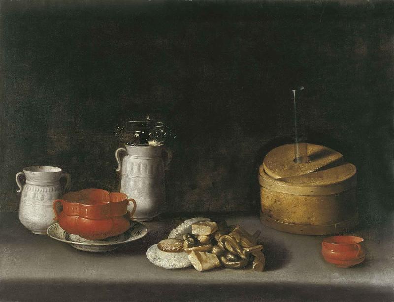 Juan van der Hamen y Leon Still Life with Porcelain and Sweets oil painting image